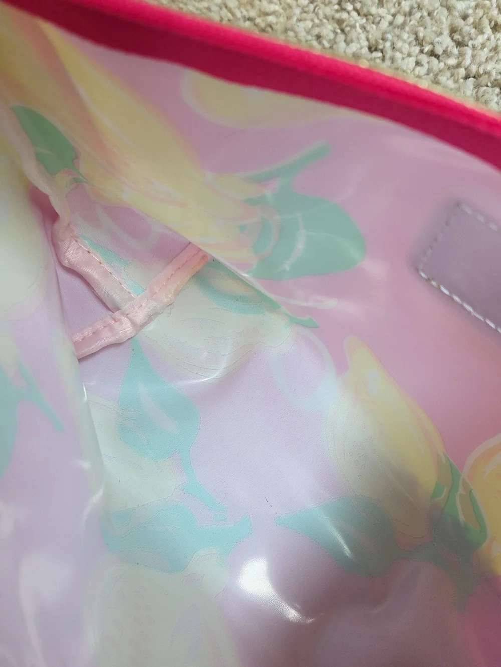 Lot Of 2 Estee Lauder Cosmetic Bags With Lilly Pulitzer Design